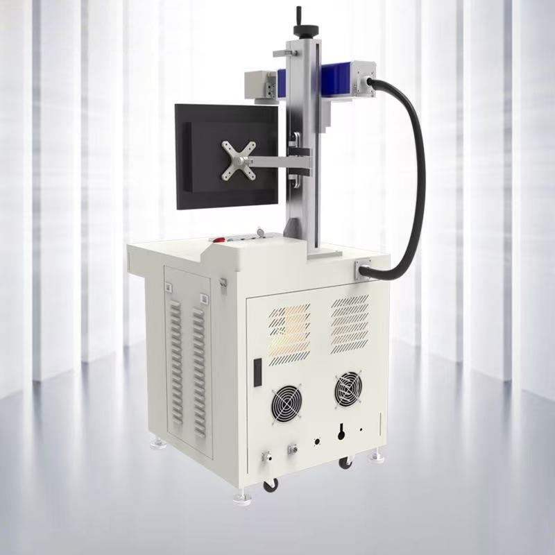 New 20W/30W/50W Fiber Laser Marking Machine for Metal High Productivity AI/DWG Air-Cooled Factory Direct Price China