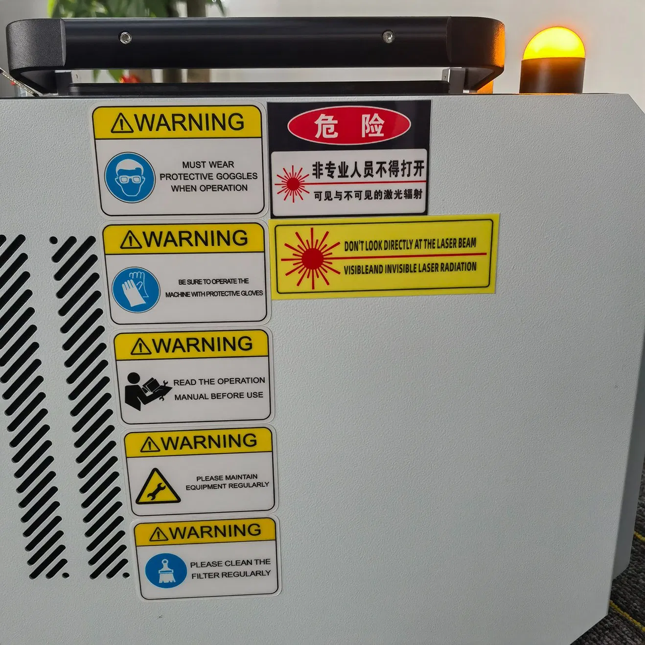 200W 300W 500W Handheld Pulse Laser Cleaning Machine Portable Pulsed Laser Rust Remover for Metal Paint Oil