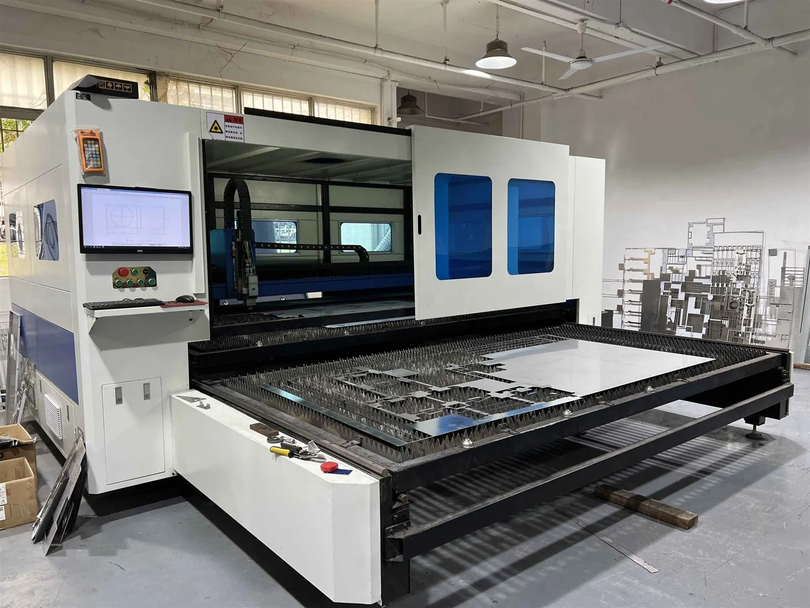 ZICO production department - industrial machinery manufacturing floor