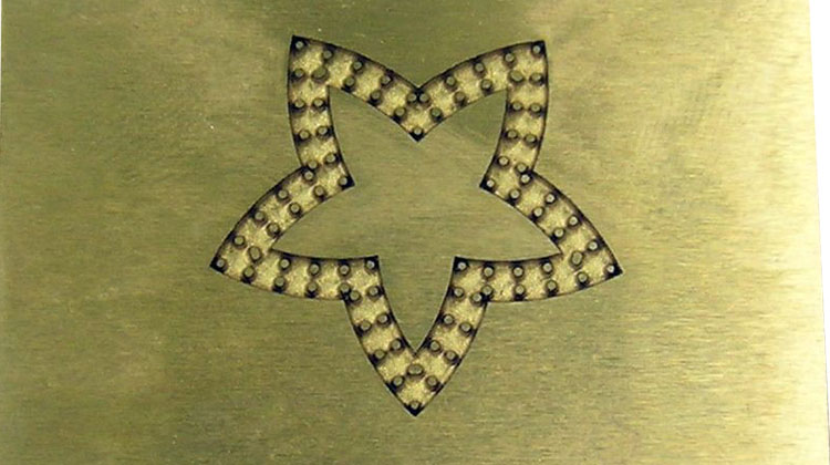 Deep Etching on Brass