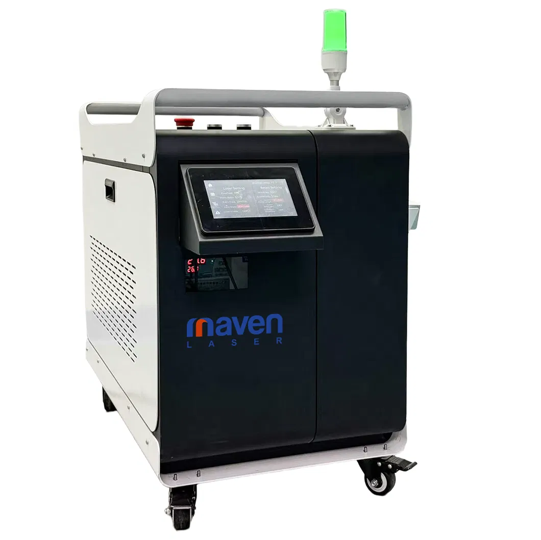 200W Handheld Pulsed Laser Cleaning Machine Air Cooled Rust Stripper for Metal