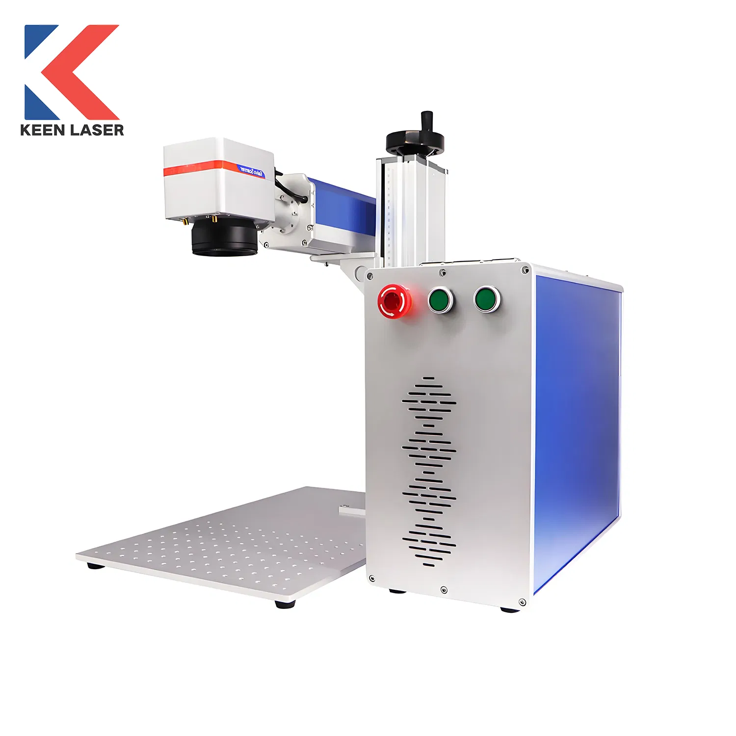 3D CNC Mini Portable 20W 30W 50W 100W Engraver Marker Fiber UV Laser Galvo Metal Stone Jewelry Gold Glass Marking Engraving Coding Printing Etch Machine