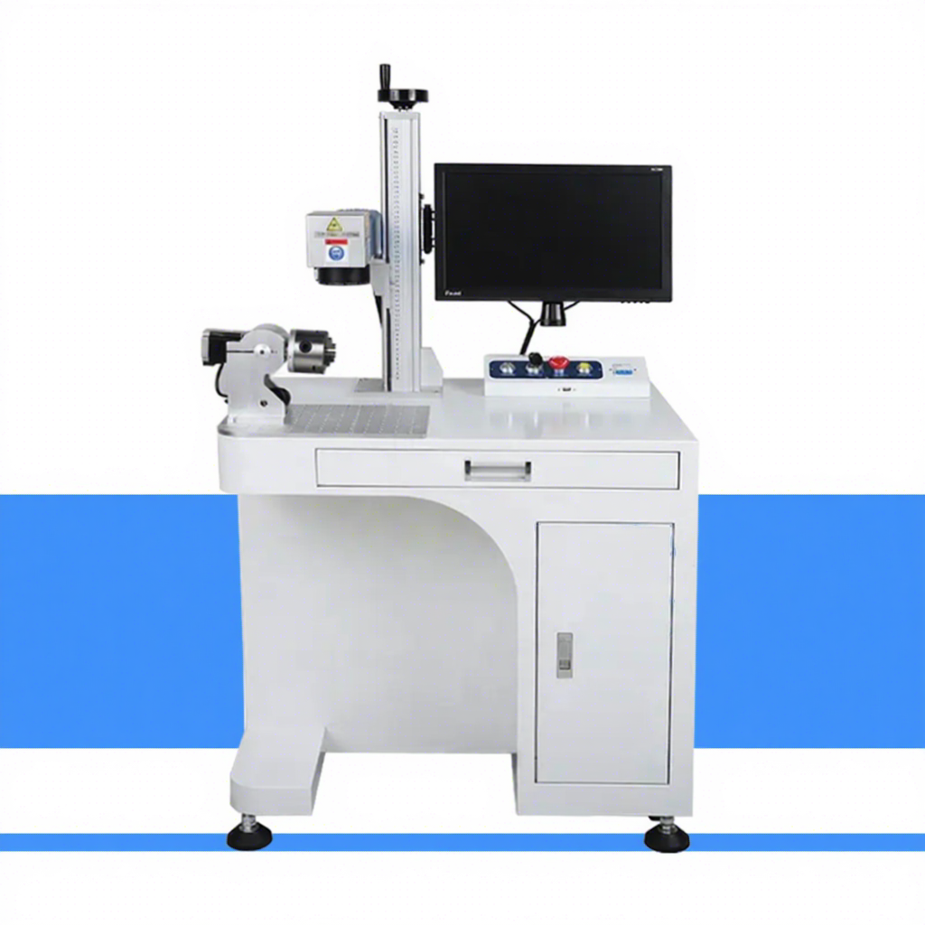 China Factory Good Price Write GLM Series Laser Marking Machine with Raycus/Max Laser Source