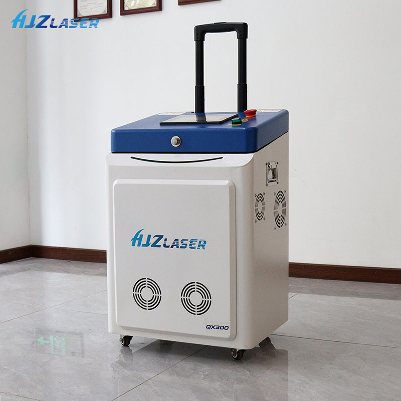 New Handheld Cleaner Pulsed 300W 500W Laser Cleaning Machine for Metal Stainless Steel Carbon Steel Rust and Paint Removal