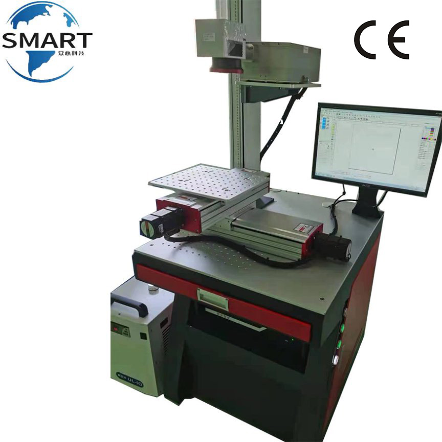 UV Laser Marking Machine with 2-Axis Capacitive Touch Screen IPO Etching
