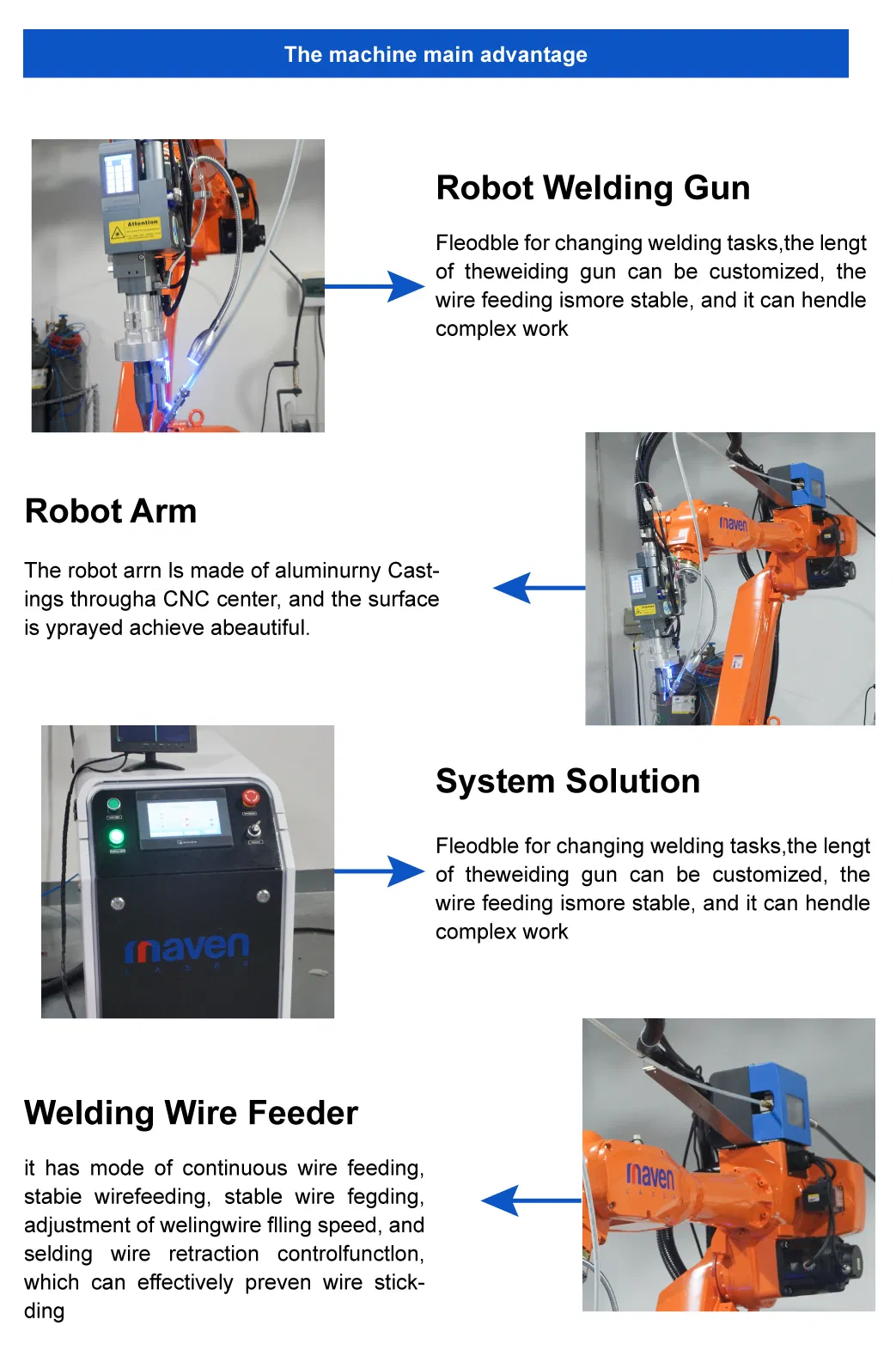 Robotic Laser Welder Structural Diagram