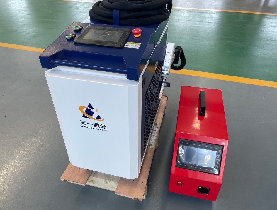 Multifunctional Portable Water Cooling 2000W Hand-Held Fiber Laser Cutting Welding Cleaning Machine Welder for Stainless Steel Aluminum Copper Chromium Nickel
