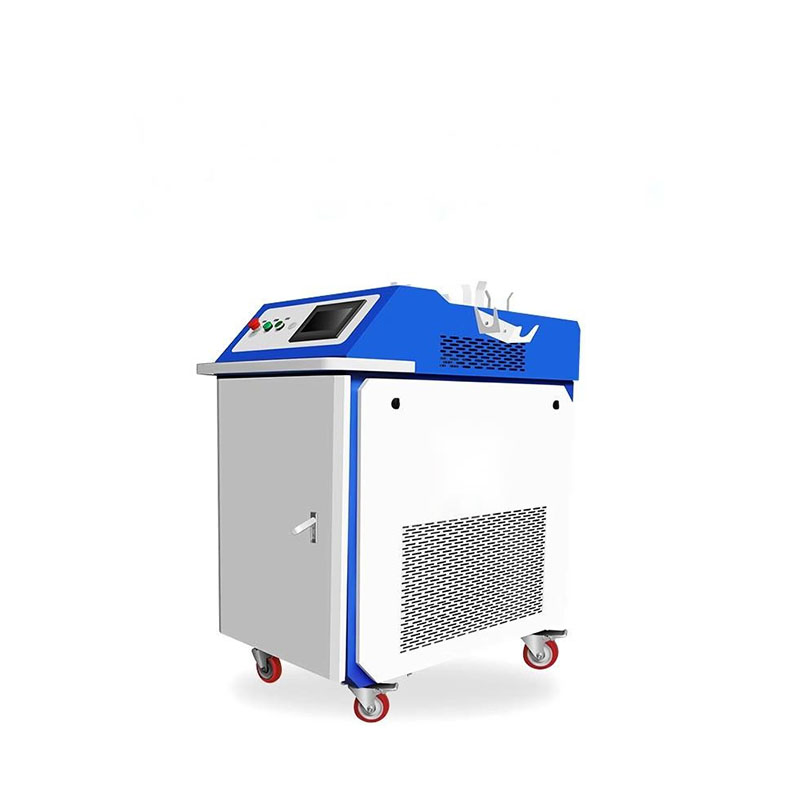 300watt Air-Cooled Pulsed Laser Cleaning Machine for Removing Coating Rust Paint Oil