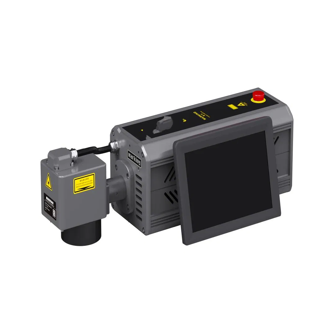 Portable Mini Color Laser Printer 20W 30W 50W Fiber Laser Marking Machine for Metal Jewelry Laser Engraving Etching Machine