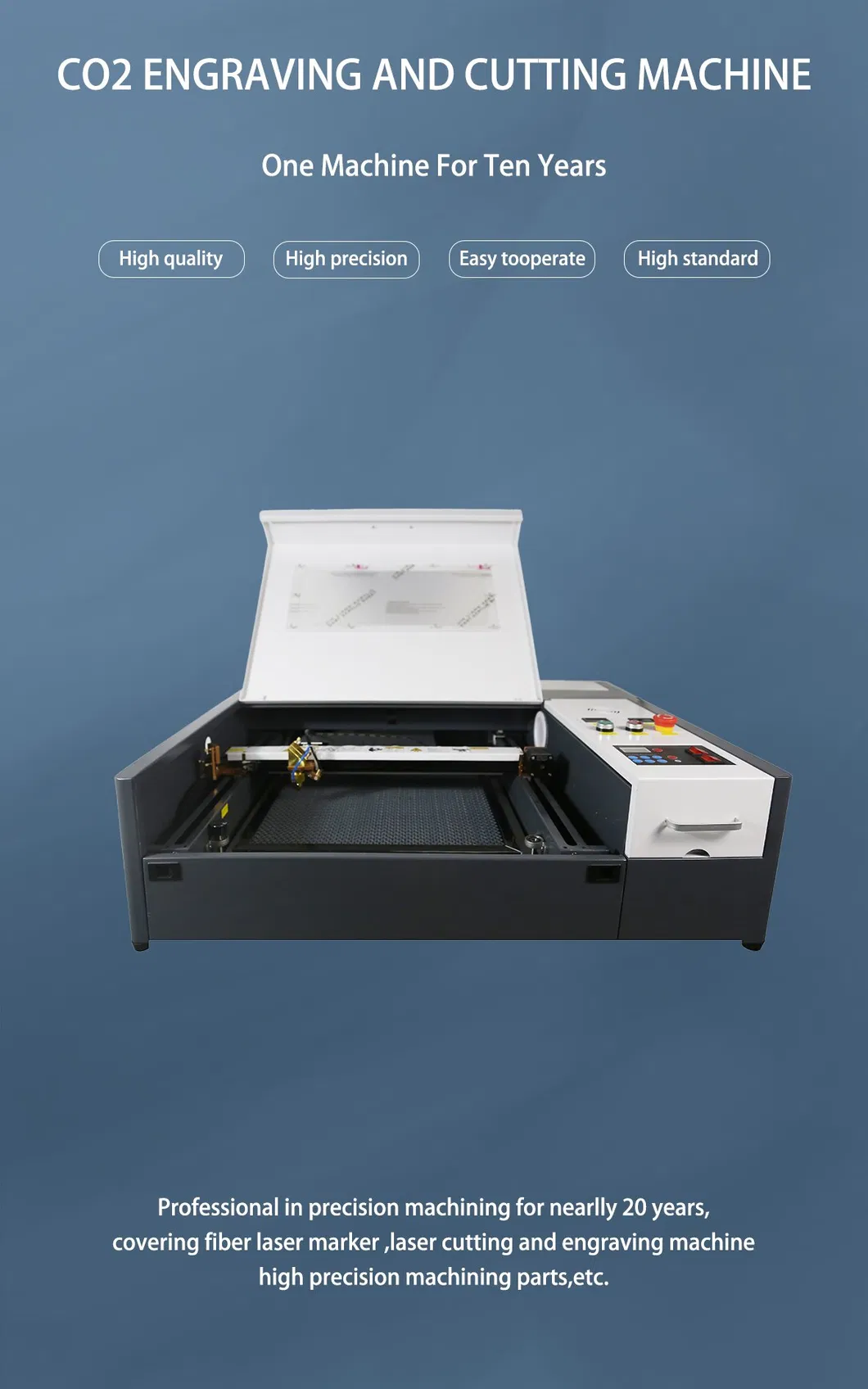 CO2 Laser Engraver Mini Laser Engraving Machine