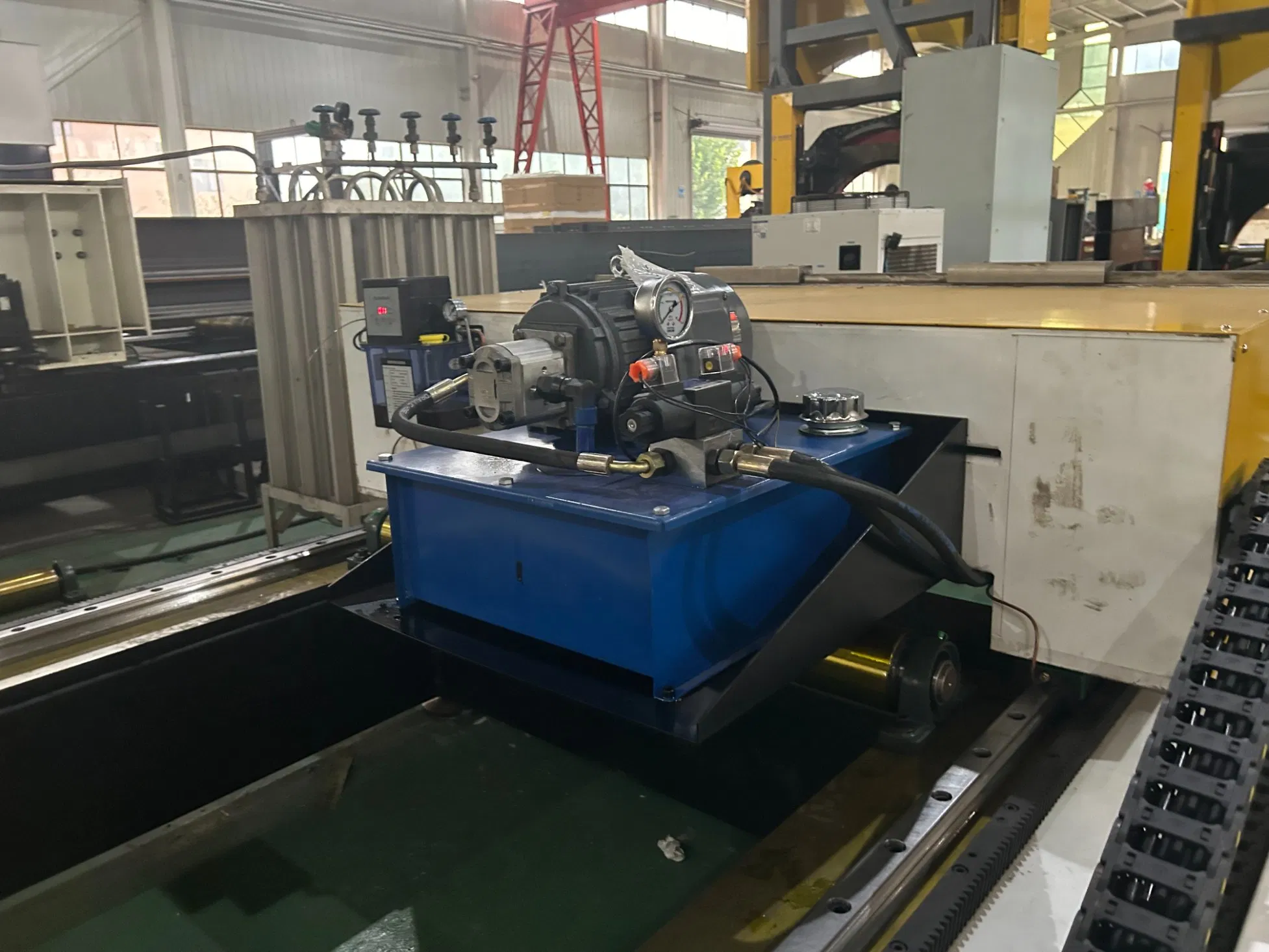 High Precision 3D Steel Multifunction I Beam H Beam Laser Cutting Engraving Machine