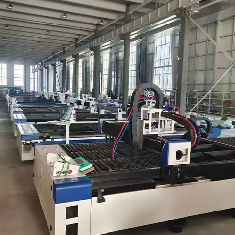 Finished equipment assembly line