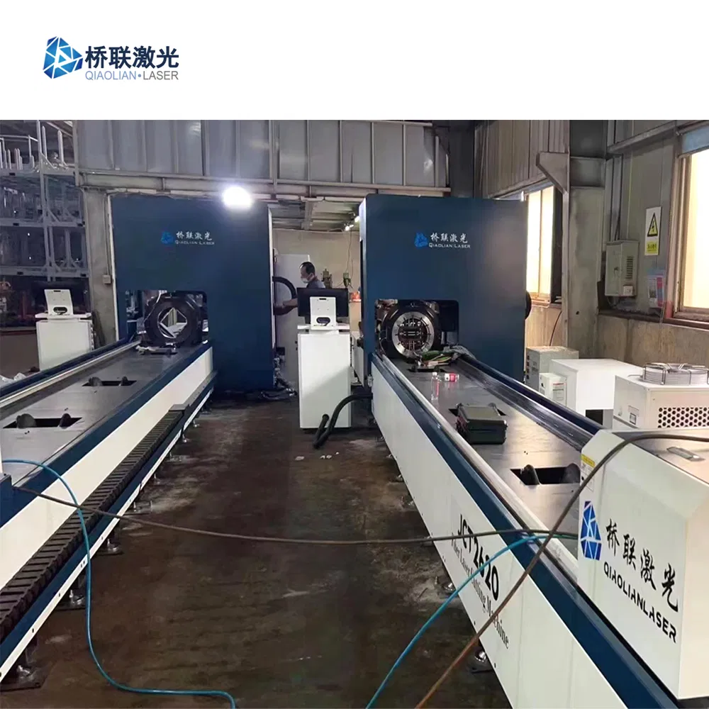 Industrial CNC Metal Fiber 3D Laser Cutting Machine Price for Tube with Loading and Unloading System