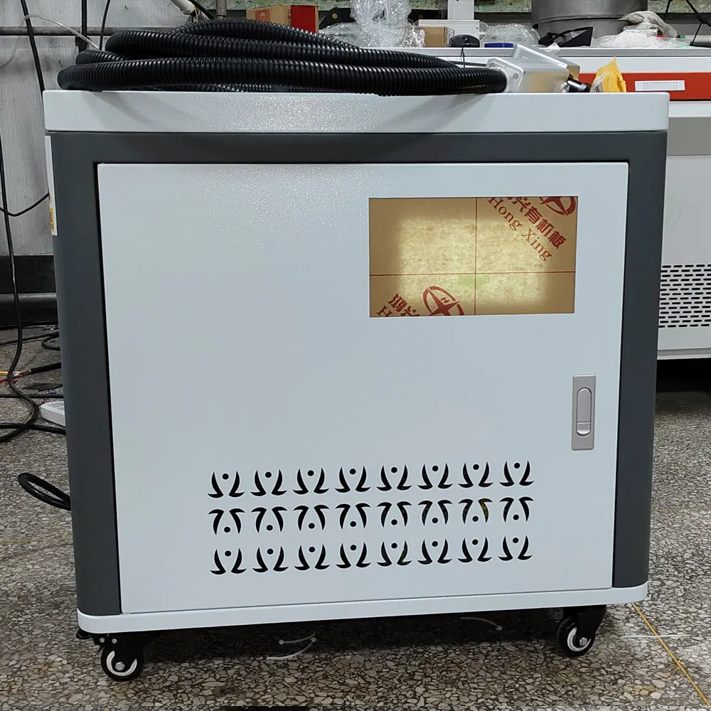 100W 200W 300W Pulsed Laser Rust Removal Machine for Steel Iron Aluminum Copper and Industrial Equipment Cleaning