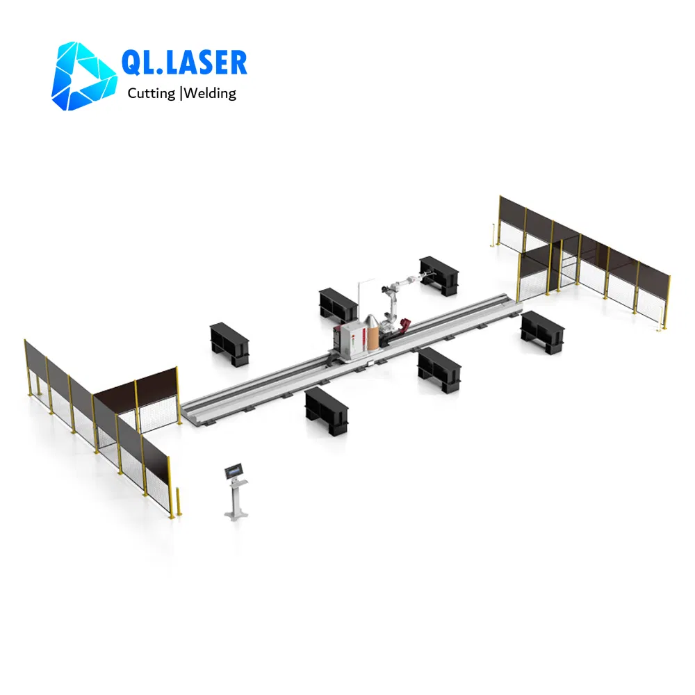 DG series Track Robot Welding Workstation