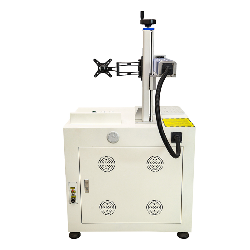 20W-120W Desktop Fiber Laser Marking Machine for Animal Tags Used for Marking and Engraving Metal Materials