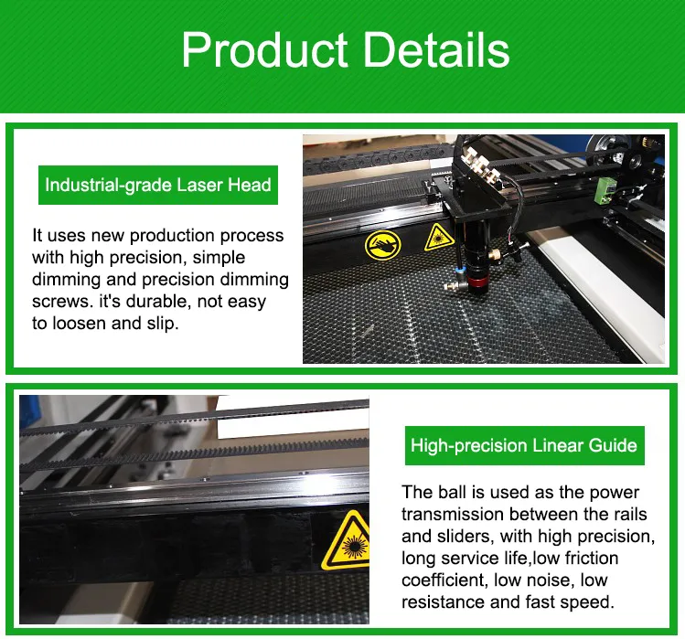 High Precision K9060 CO2 Laser Cutting Machine Detailed Image 3