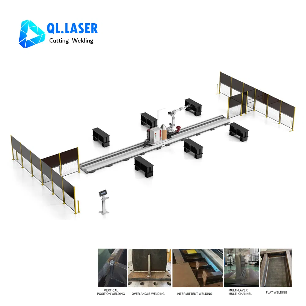 DG series Track Robot Welding Workstation