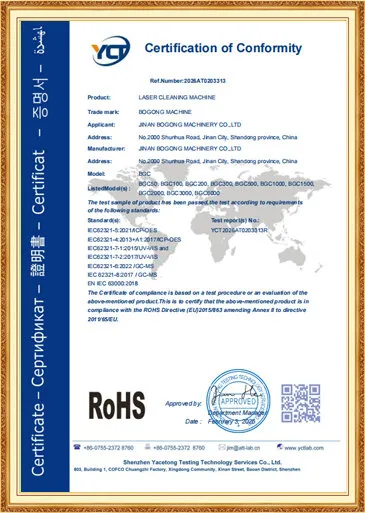 RoHS Certification