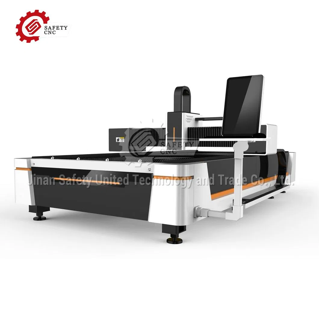 Su-3015 3kw, 6kw, 12kw CNC Fiber Laser Cutting Machine for Plate, Max 6000W, Raytools Drilling Head, Max. Thickness 18mm, 25mm, 30mm