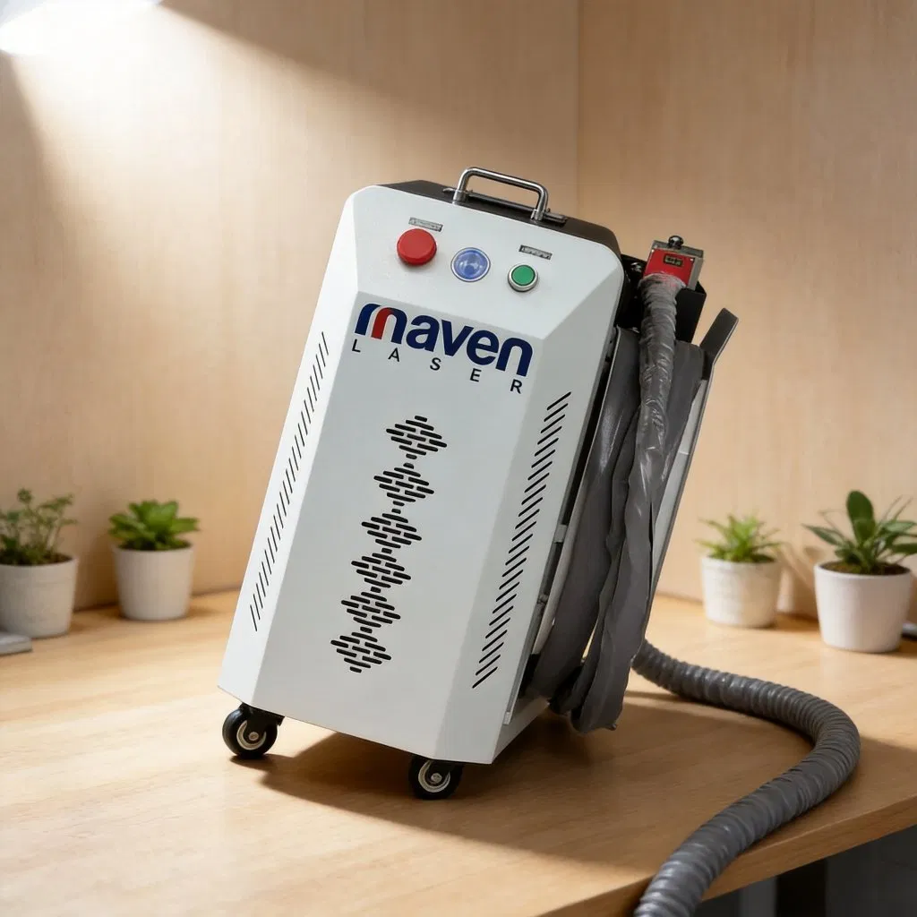 200W Handheld Pulsed Laser Cleaning Machine Air Cooled Rust Stripper for Metal