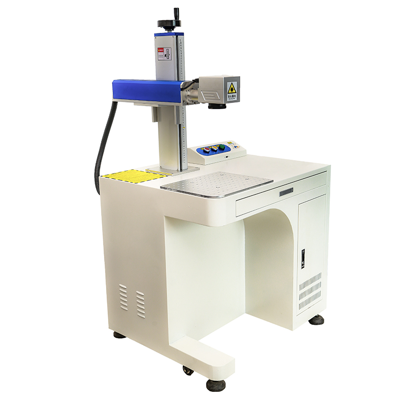 20W-120W Desktop Fiber Laser Marking Machine for Animal Tags Used for Marking and Engraving Metal Materials