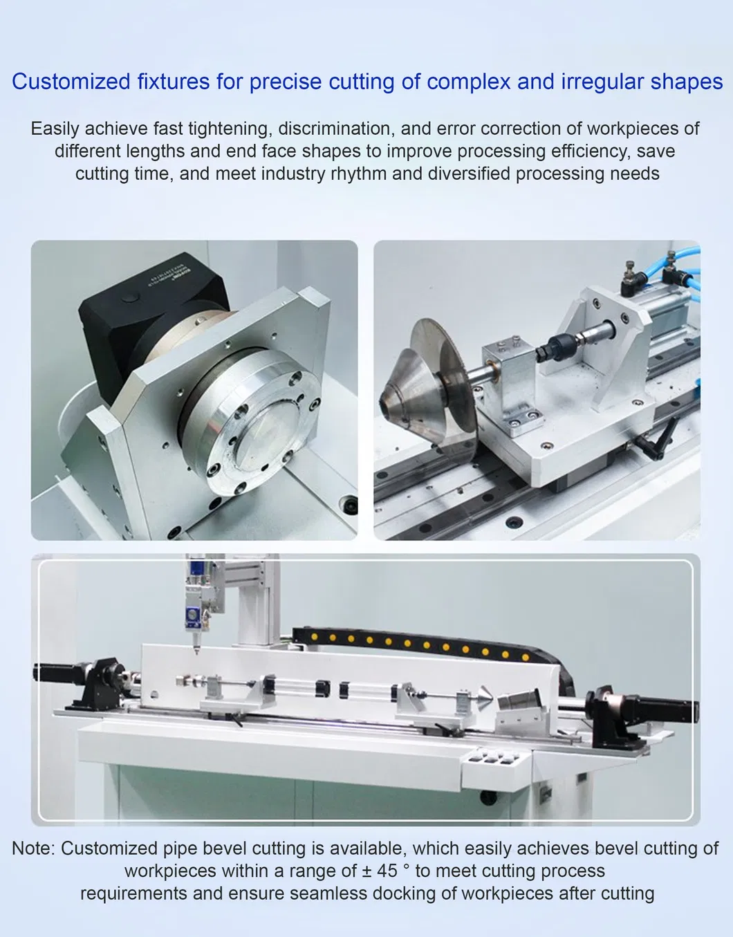 Small Laser Pipe Cutting Machine