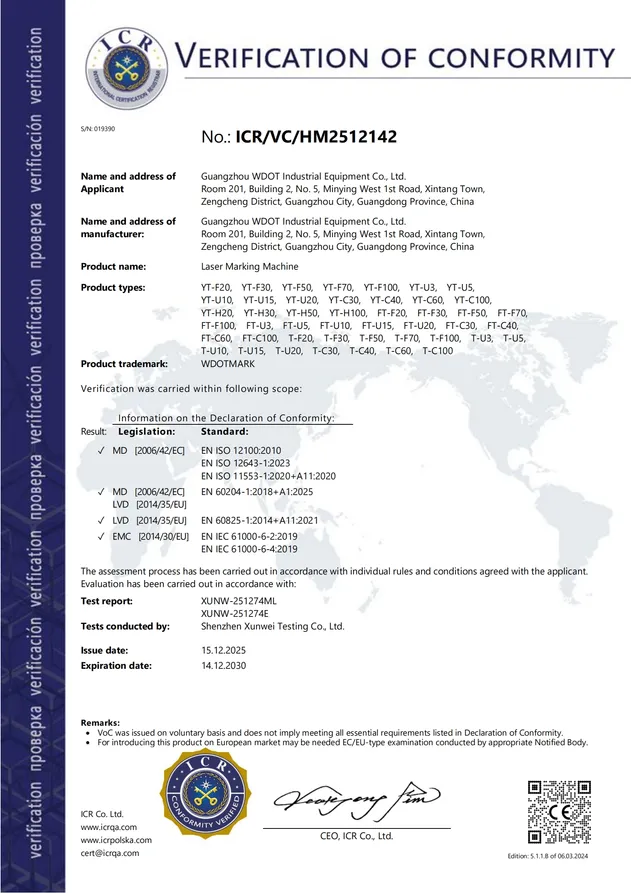Certification 2