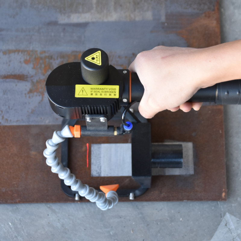 Portable Suitcase Pulsed Laser Cleaning Machine for Metal Rust and Paint Removal