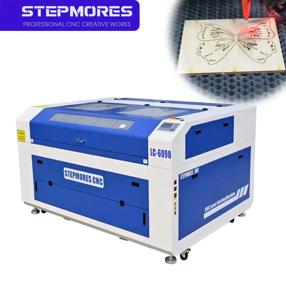 Auto up-Down Table 6090 1390 1610 100W 150W 180W CNC CO2 Laser Cutter Cutting Engraving Machine for Wood Leather MDF Plastic