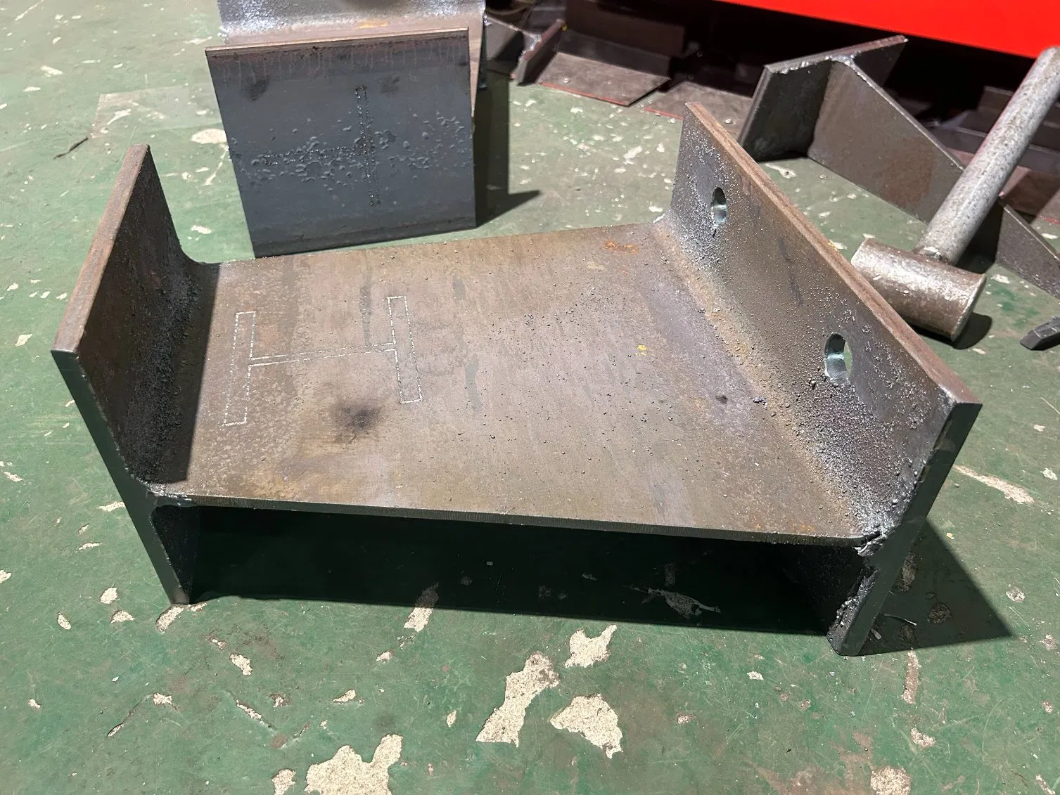 Heavy 12kw 15kw 5 Axis 3D H Beam Laser Cutting Machine Head Steel Structure Adjustable Angle Laser Bevel Cutting Machine Price