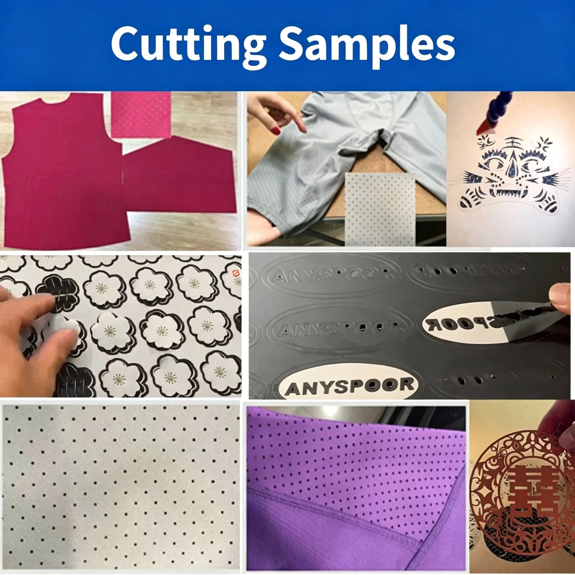 Full Flight Cutting CO2 Laser Marking Machine for Leather Engraving