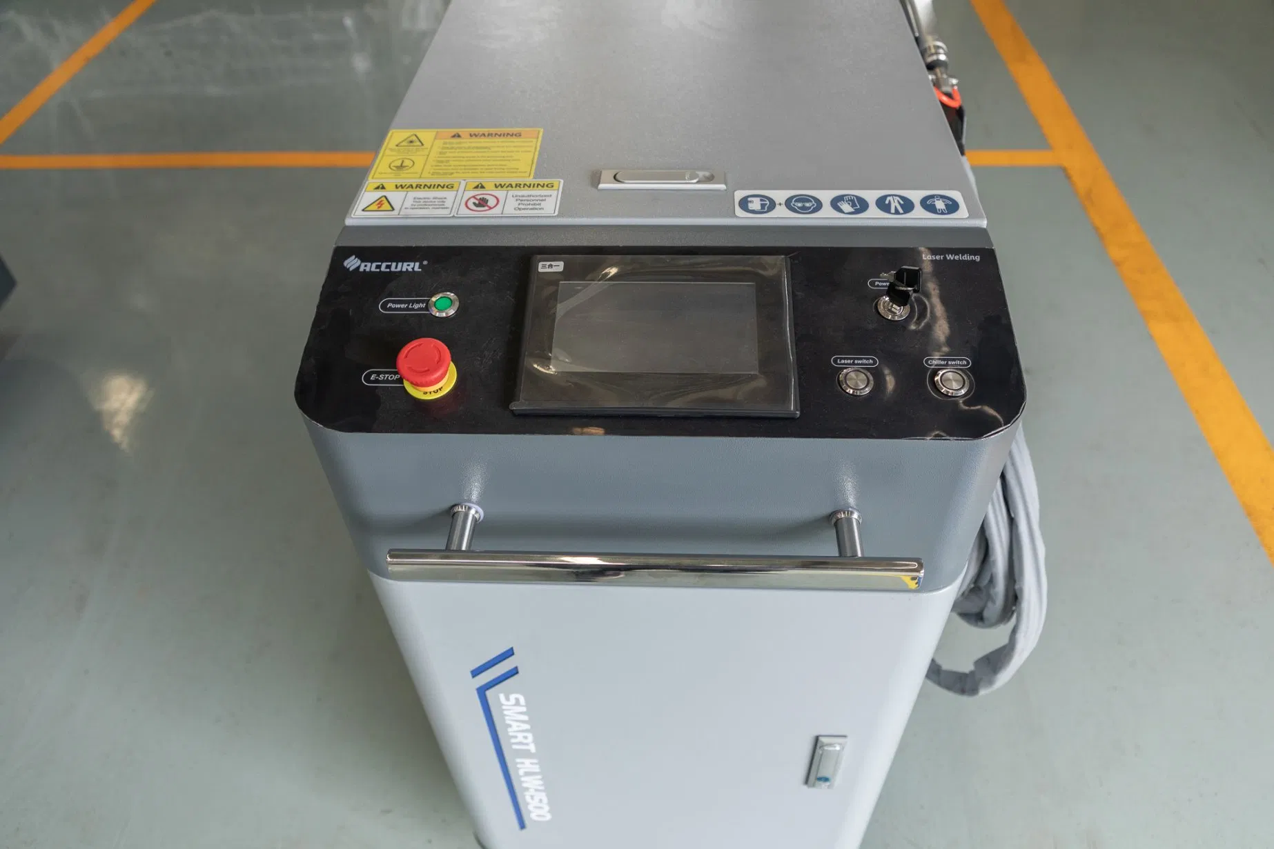 Accurl 4mm Stainless Steel Handheld Fiber Laser Welder 1500W