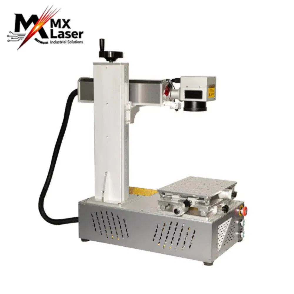 High Efficiency 50W Copper Laser Marking Machine for Pattern and Design Etching