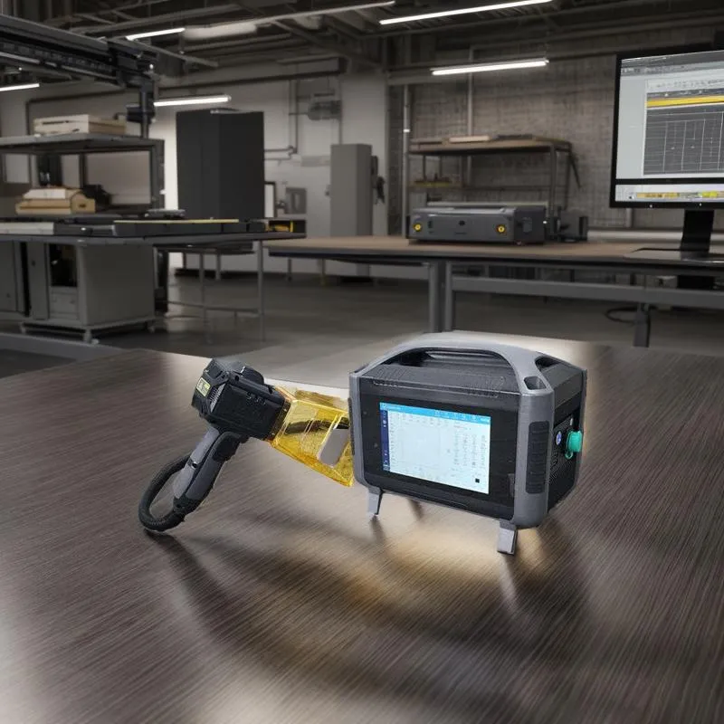 Portable 20W 30W 50W Handheld Laser Marking Engraving Machine for Metal