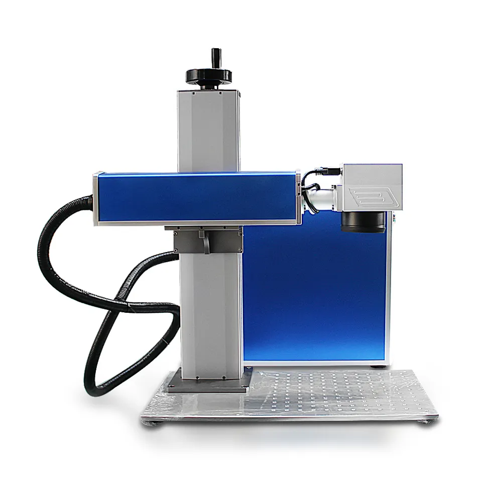 Factory 20w 30w 50w RAYCUS MAX JPT Fiber Laser Marker And Laser Marking Machine For Metal Label Logo Keyboard