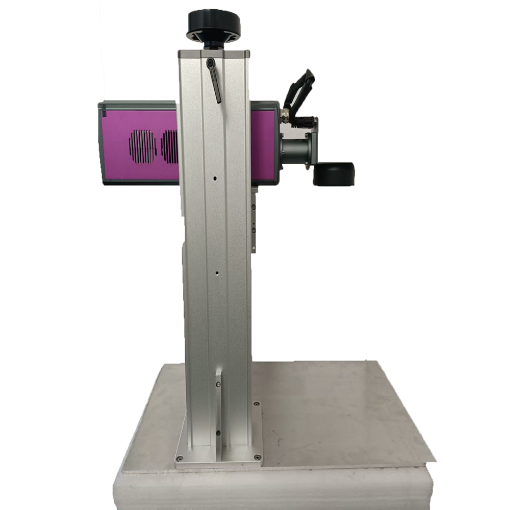 New 20W Air-Cooled Digital Desktop Fiber Laser Marking Machine Supporting DXF/AI/BMP/DST Formats