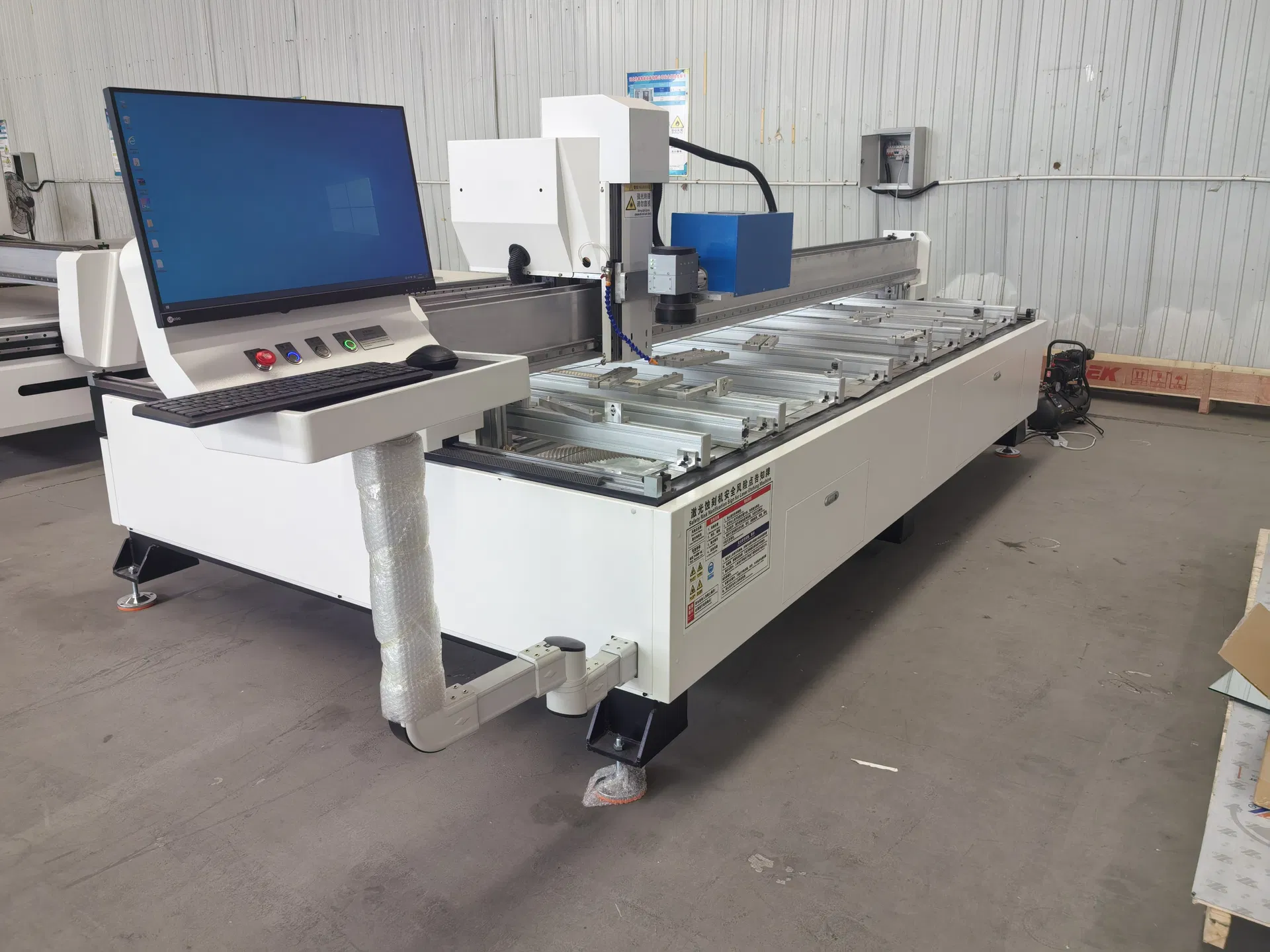 Low Energy Consumption High Output Durable Glass Laser Drilling Machine