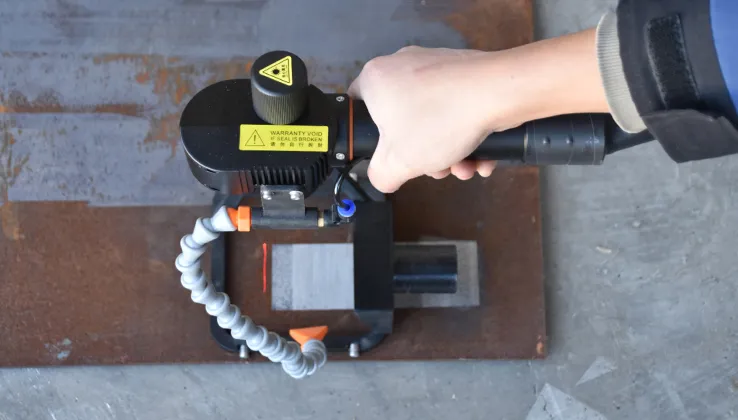 Portable Suitcase Pulsed Laser Cleaning Machine for Metal Rust and Paint Removal