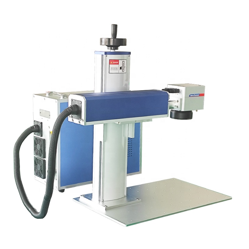 30W Fiber Laser Marking Machine with F-Theta-Lens150x150mm