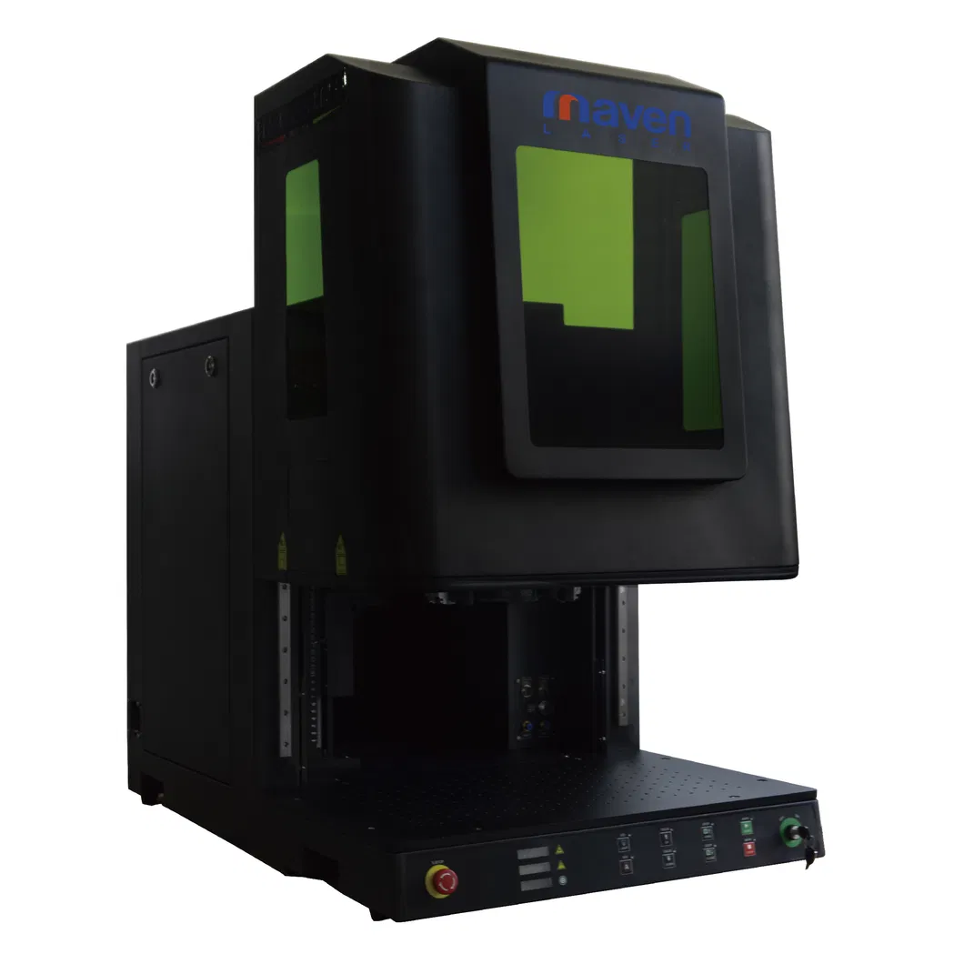 Enclosed Laser Engraving Machine View Two