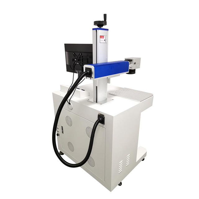 CNC UV/Fiber Laser Marking Machine With Conveyor Belt