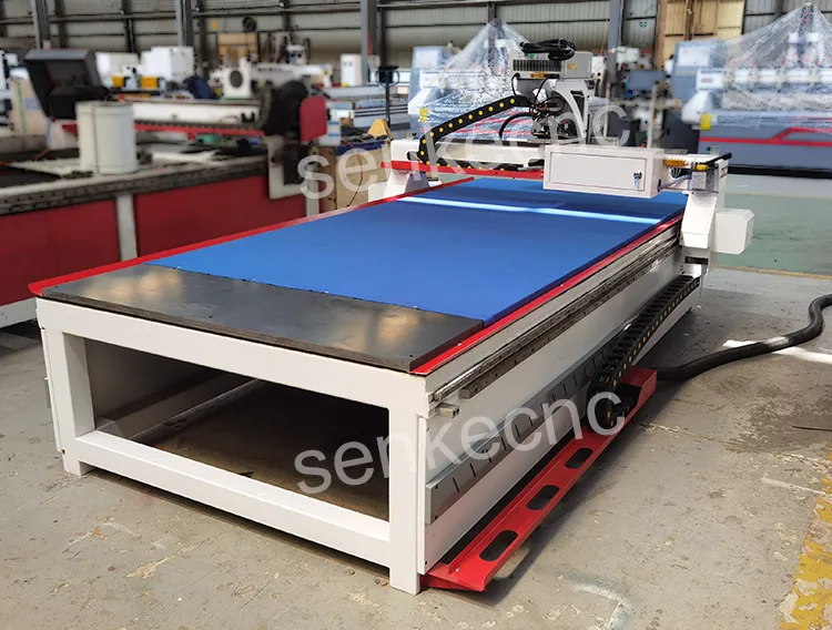 Industrial Automatic Vertical Laser Sandblasting Engraver Machine for Mirror Glass Frosting Etching