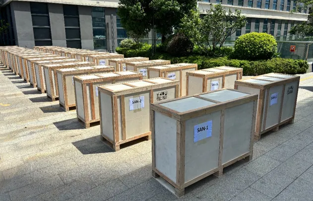 Pulsed Laser Cleaning Machine Delivery ready