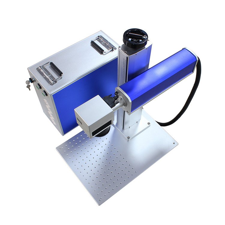 YEE-FMF 20W Fiber Laser Marking Machine For Metal: On Stainless Steel, Aluminum, Gold, 0.01mm Precision, 100,000H Lifespan