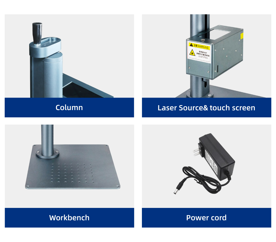 Laser Marking Etching Engraving Machine Metal Plastic Glass Wooden Marker Engraver Price Cost Sale