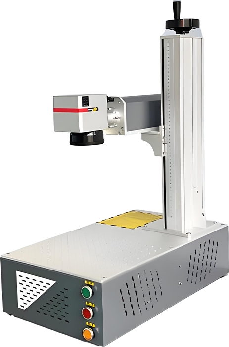 50W Desktop Type Fiber Laser Marking Engraving Etching Machine for Stainless Steel Copper
