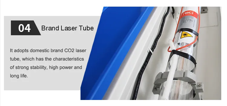 CNC CO2 Laser Engraving Cutting Machine K4060 for Wood Metal Rubber Acrylic Detail 8