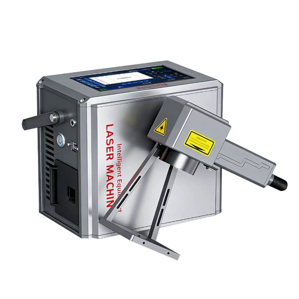 Easy Operation Portable Fiber Laser Marking Machine Handheld Code Date Laser Printer for Metal Plastic Bags