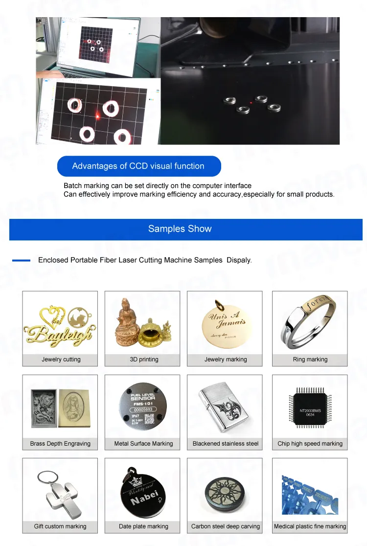 Detailed Features of Enclosed Fiber Laser Engraving Machine